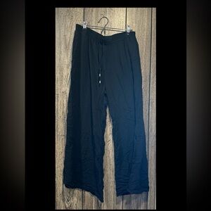 Jantzen Regular Wide Leg Pull-On Woven Cover-Up Pants